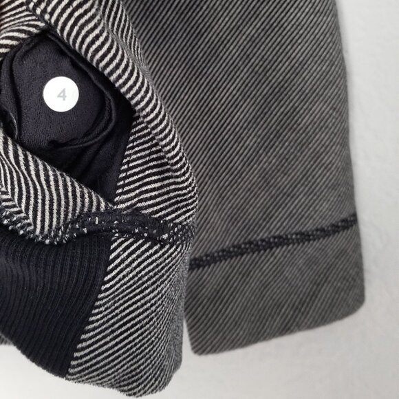 LULULEMON Women's 4 Keep Up Crew Sweatshirt Top Telemark Print Black Mojave Tan - Picture 12 of 16